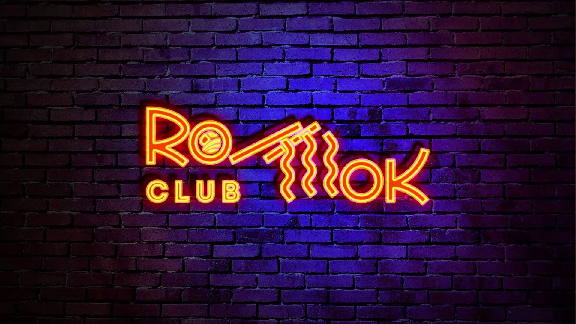 Разработка интерьерной вывески суши-бара «Roll Wok Club» в Миассе